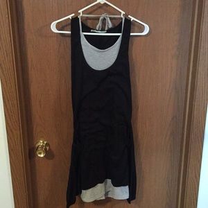 Black and Grey Casual Dress